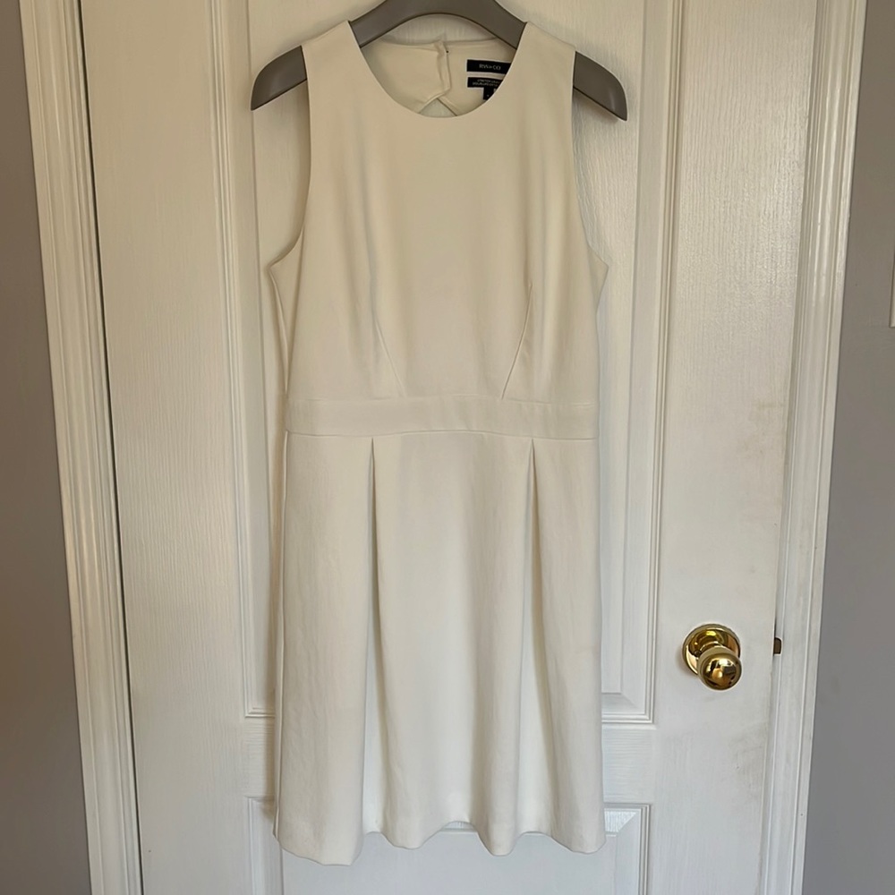 RW&Co White sleeveless dress